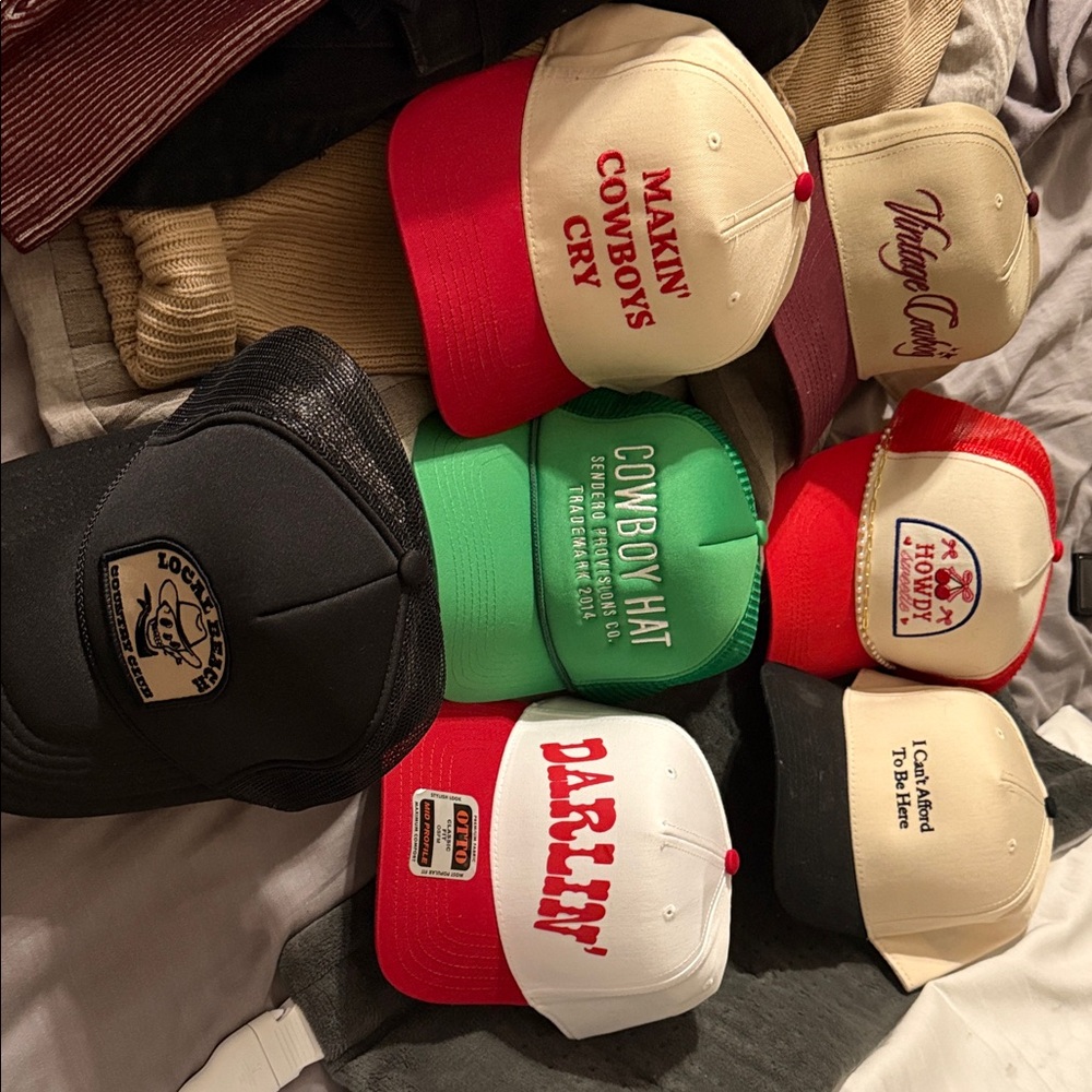 Assorted Graphic Trucker Hats